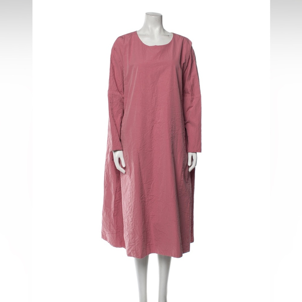 COPY - Casey Casey Elegant Pink Long Sleeve Dress